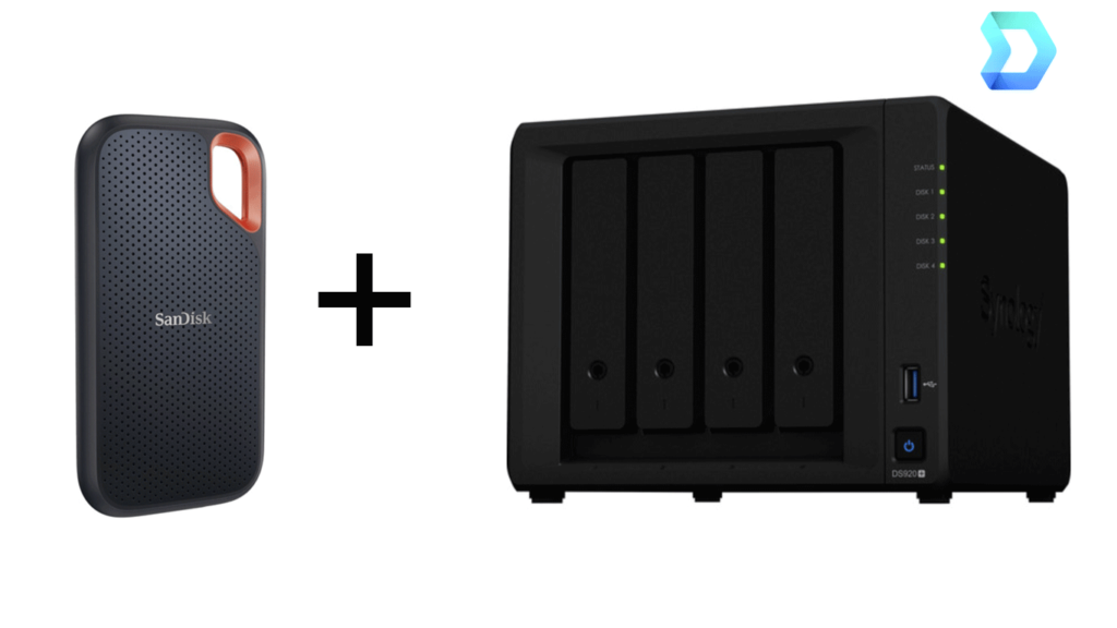 How to backup an external drive to a Synology NAS (Automatically)