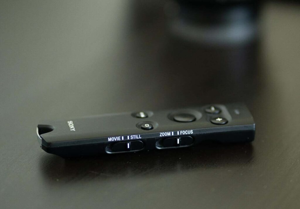 Sony camera remote