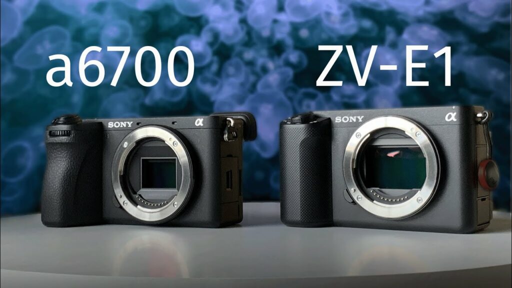 Sony a6700 vs ZV-E1